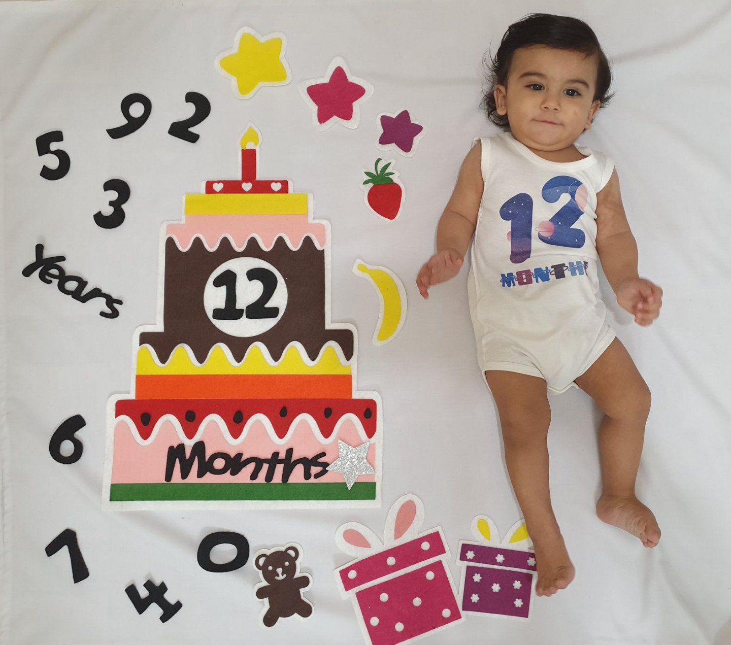 دوازده ماهگی نوزاد رادین و آیلین اسکندرزاده