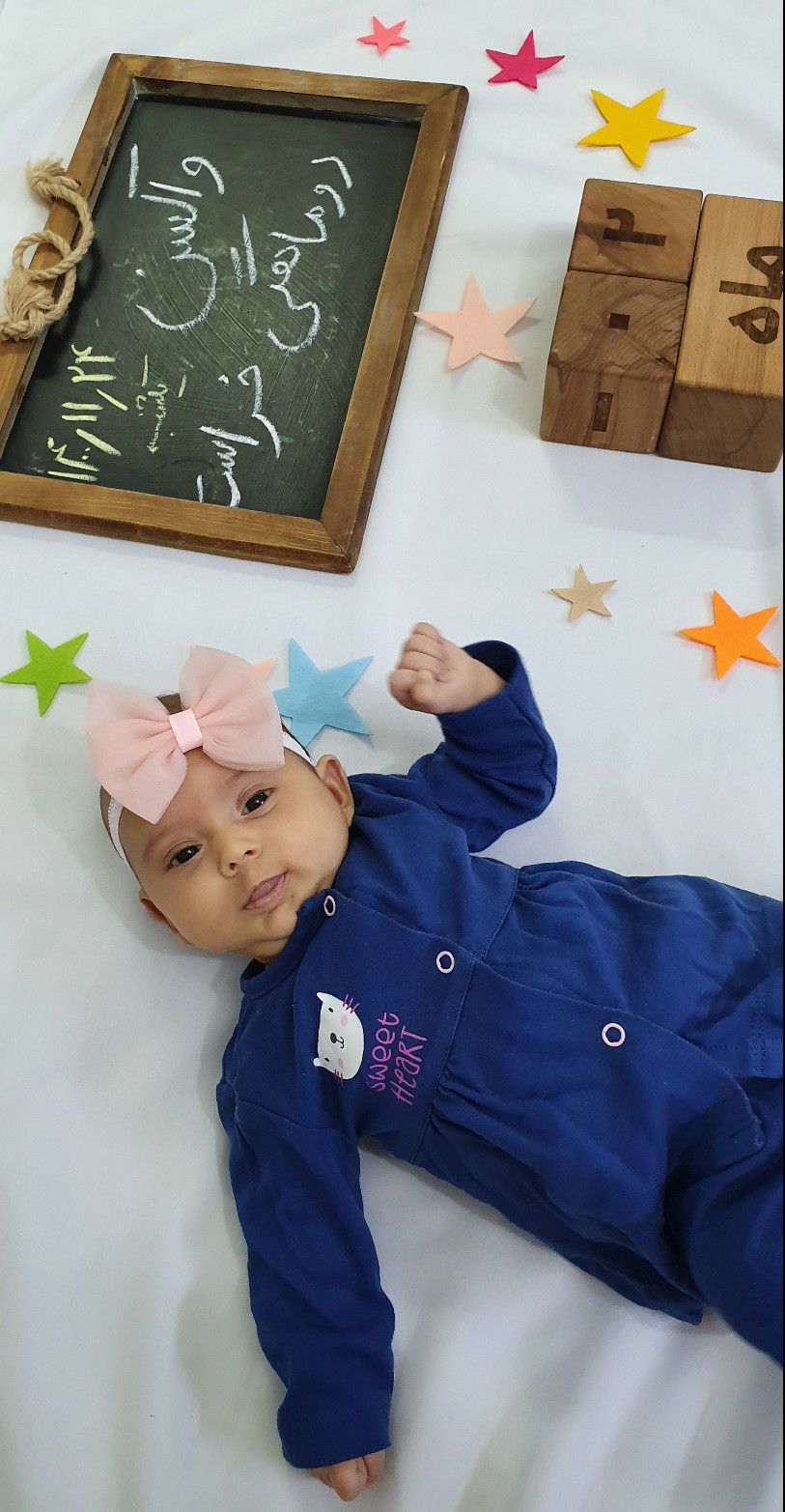 دو ماهگی نوزاد رادین و آیلین اسکندرزاده