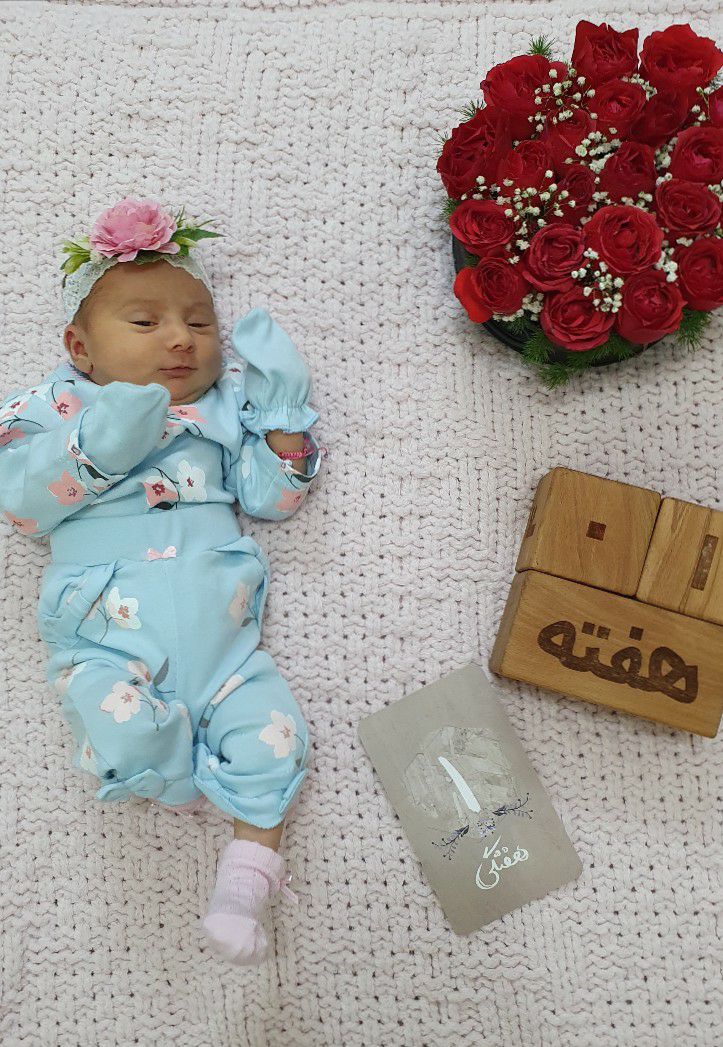 یک-هفتگی رادین و آیلین اسکندرزاده