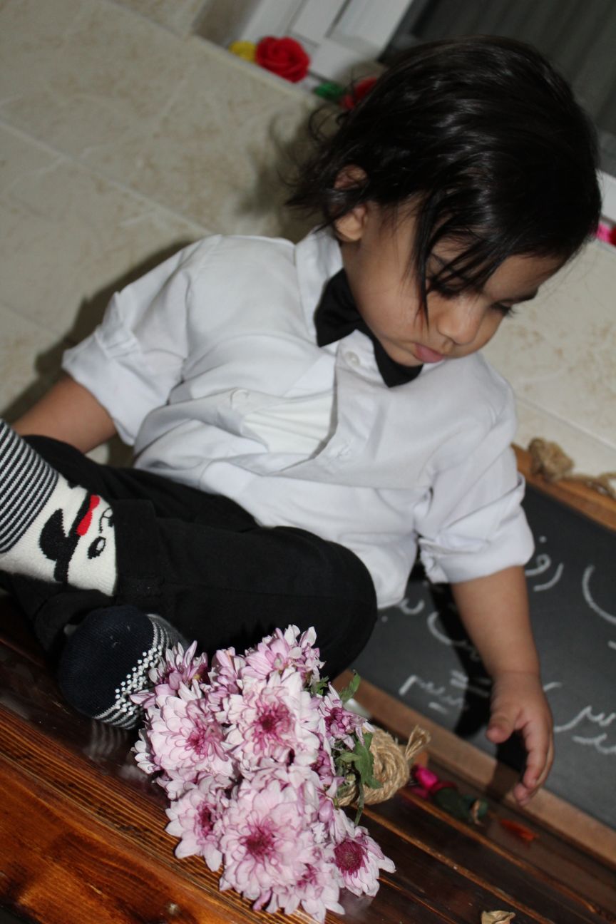 چهارده ماهگی_کودک رادین و آیلین اسکندرزاده