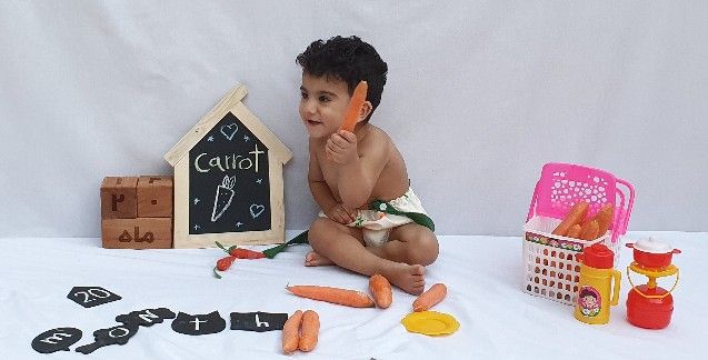 بیست ماهگی کودک رادین و آیلین اسکندرزاده