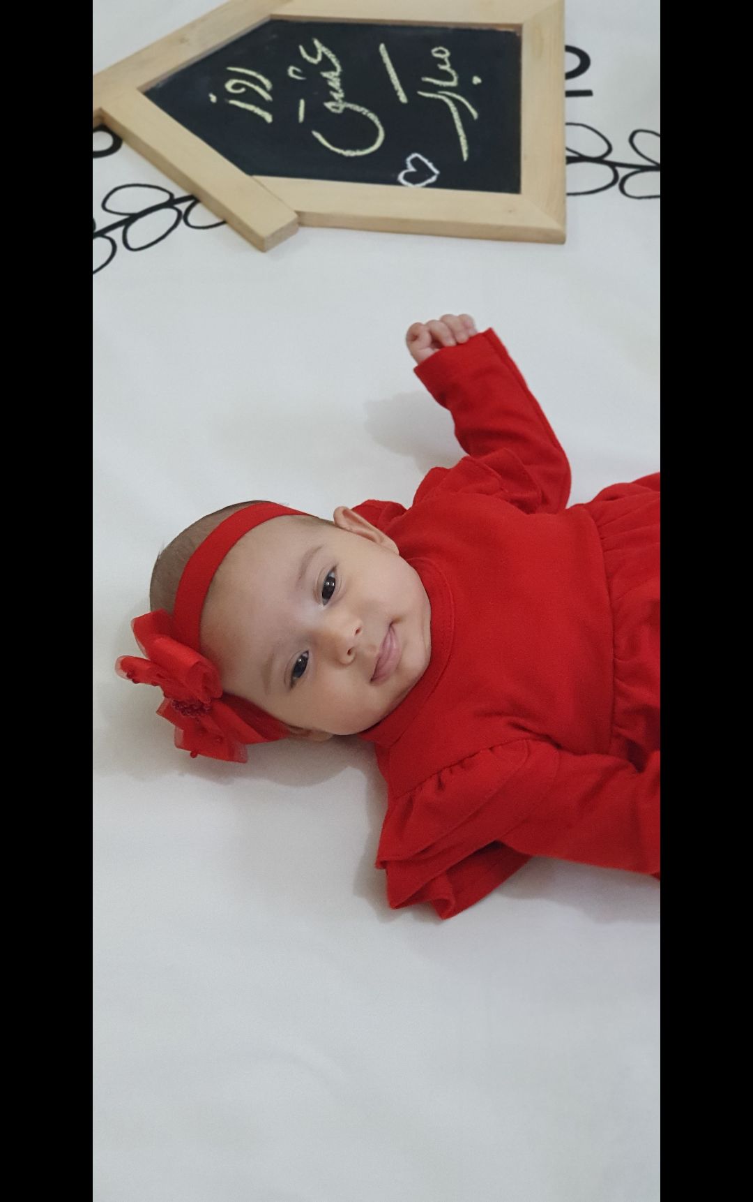 دو ماهگی نوزاد رادین و آیلین اسکندرزاده