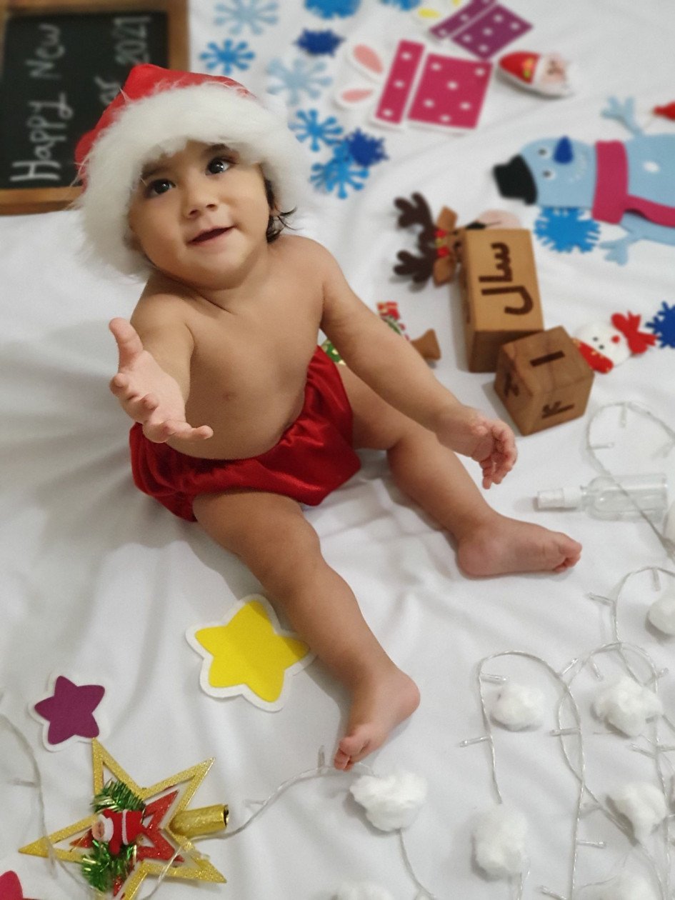 دوازده ماهگی نوزاد رادین و آیلین اسکندرزاده