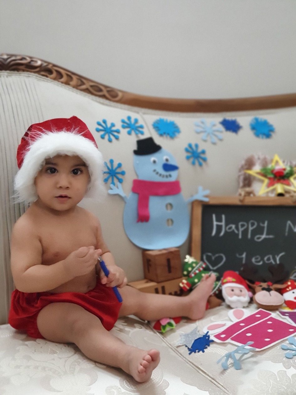 جشن کریسمس کودک رادین و آیلین اسکندرزاده