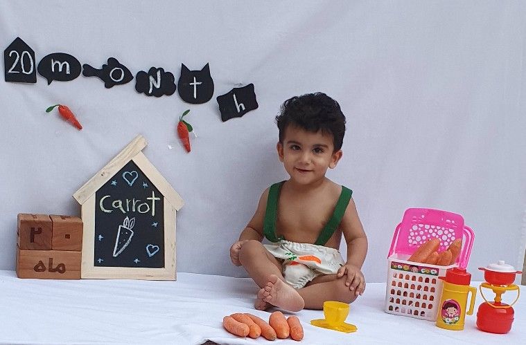 بیست ماهگی کودک رادین و آیلین اسکندرزاده