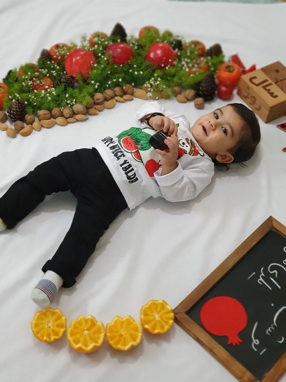 دوازده ماهگی نوزاد رادین و آیلین اسکندرزاده