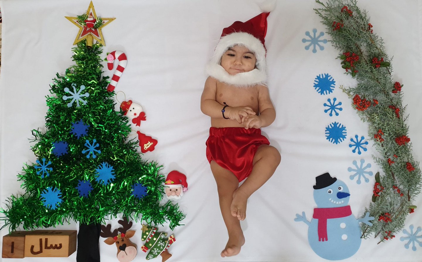 جشن کریسمس کودک رادین و آیلین اسکندرزاده
