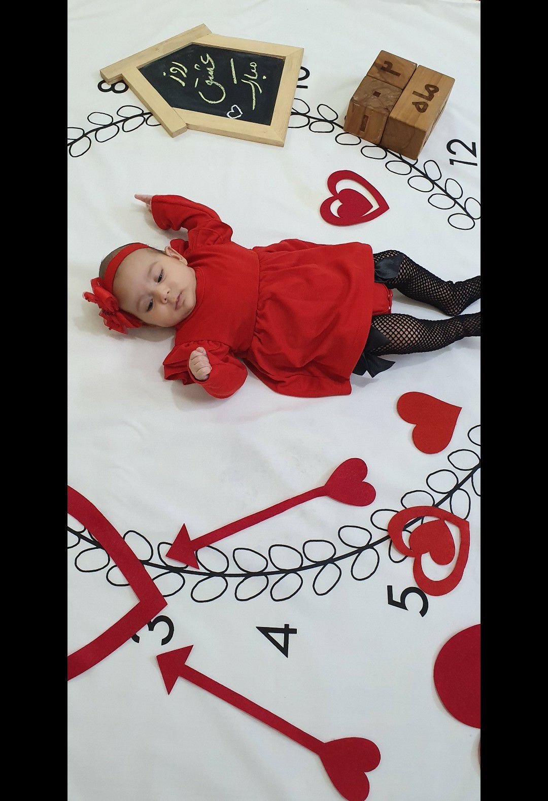 جشن ولنتاین کودک رادین و آیلین اسکندرزاده