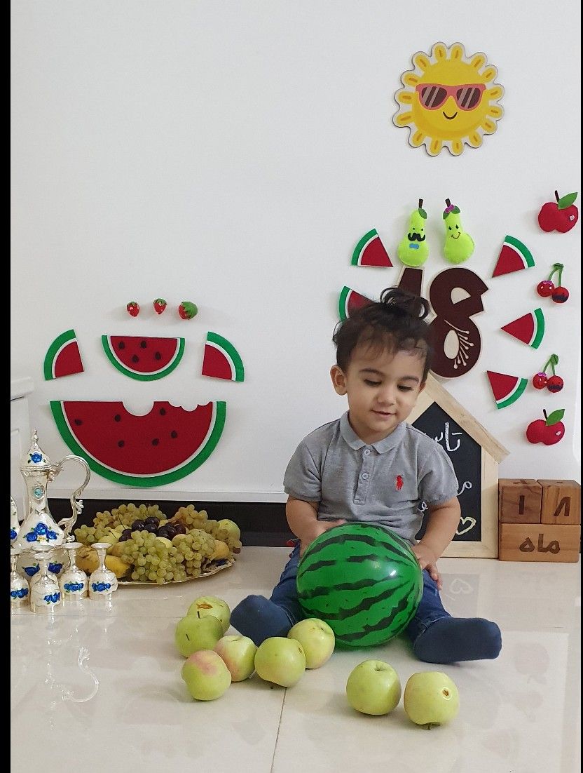 تم عکس تابستانی کودک رادین و آیلین اسکندرزاده