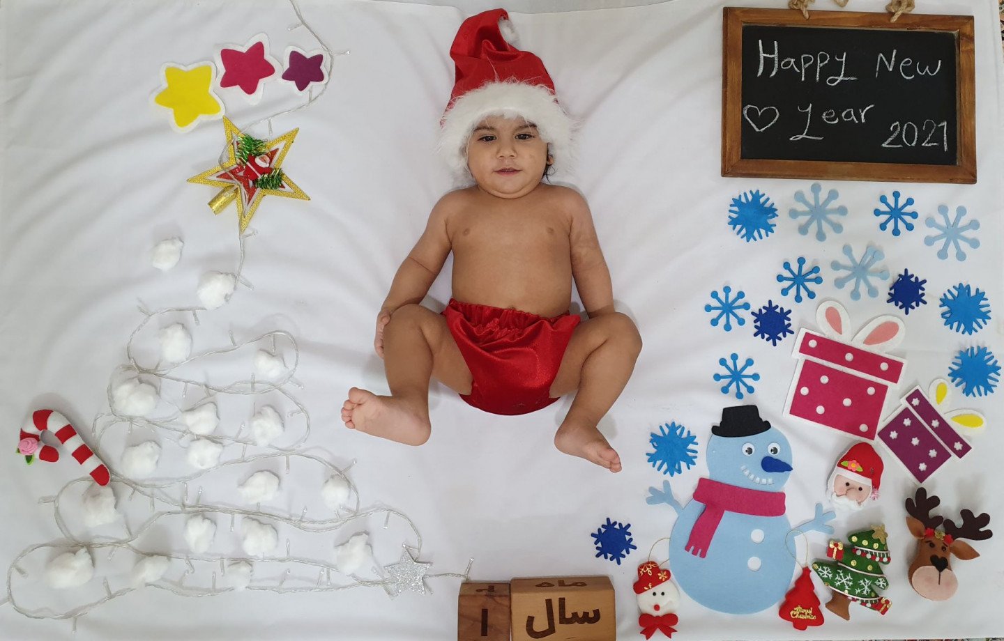 جشن کریسمس کودک رادین و آیلین اسکندرزاده