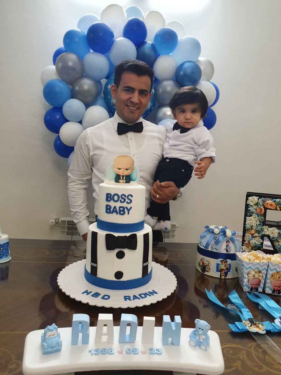 تولد یک سالگی کودک رادین و آیلین اسکندرزاده