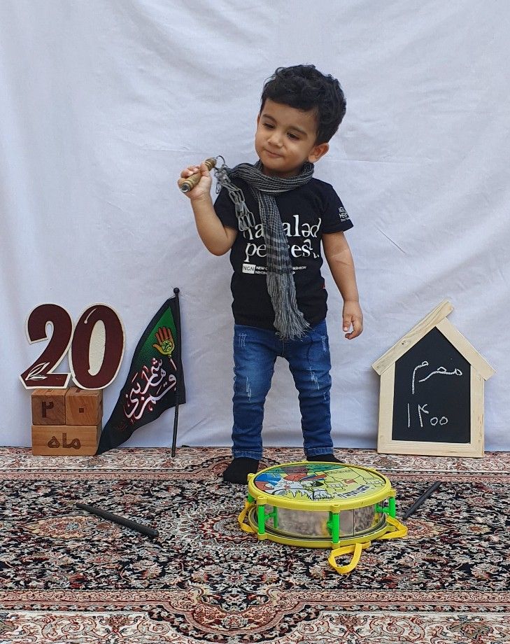 بیست ماهگی کودک رادین و آیلین اسکندرزاده