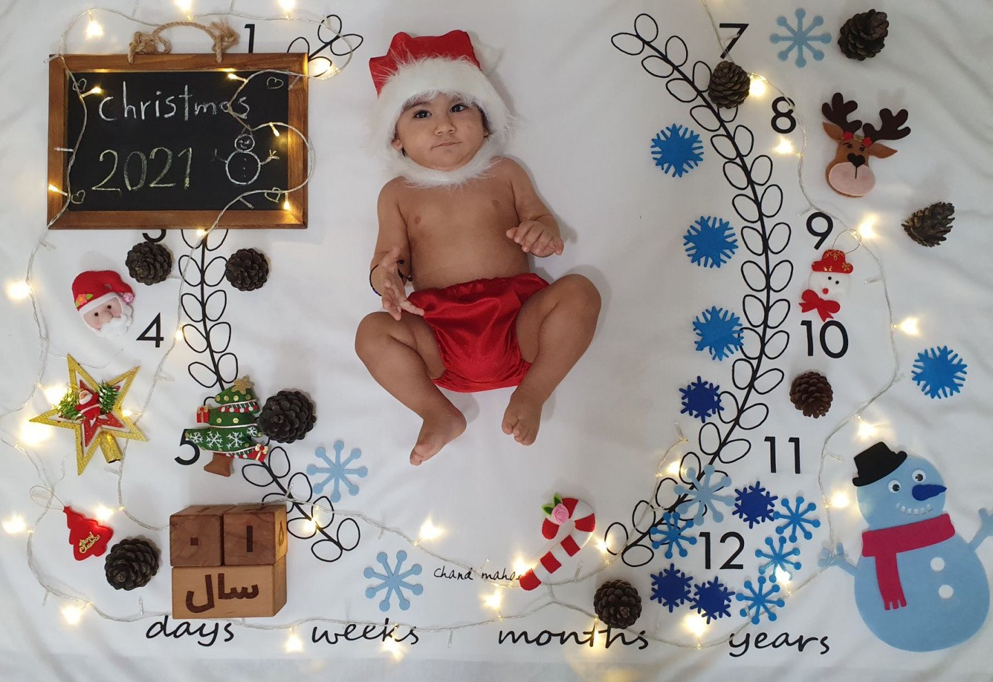 جشن کریسمس کودک رادین و آیلین اسکندرزاده