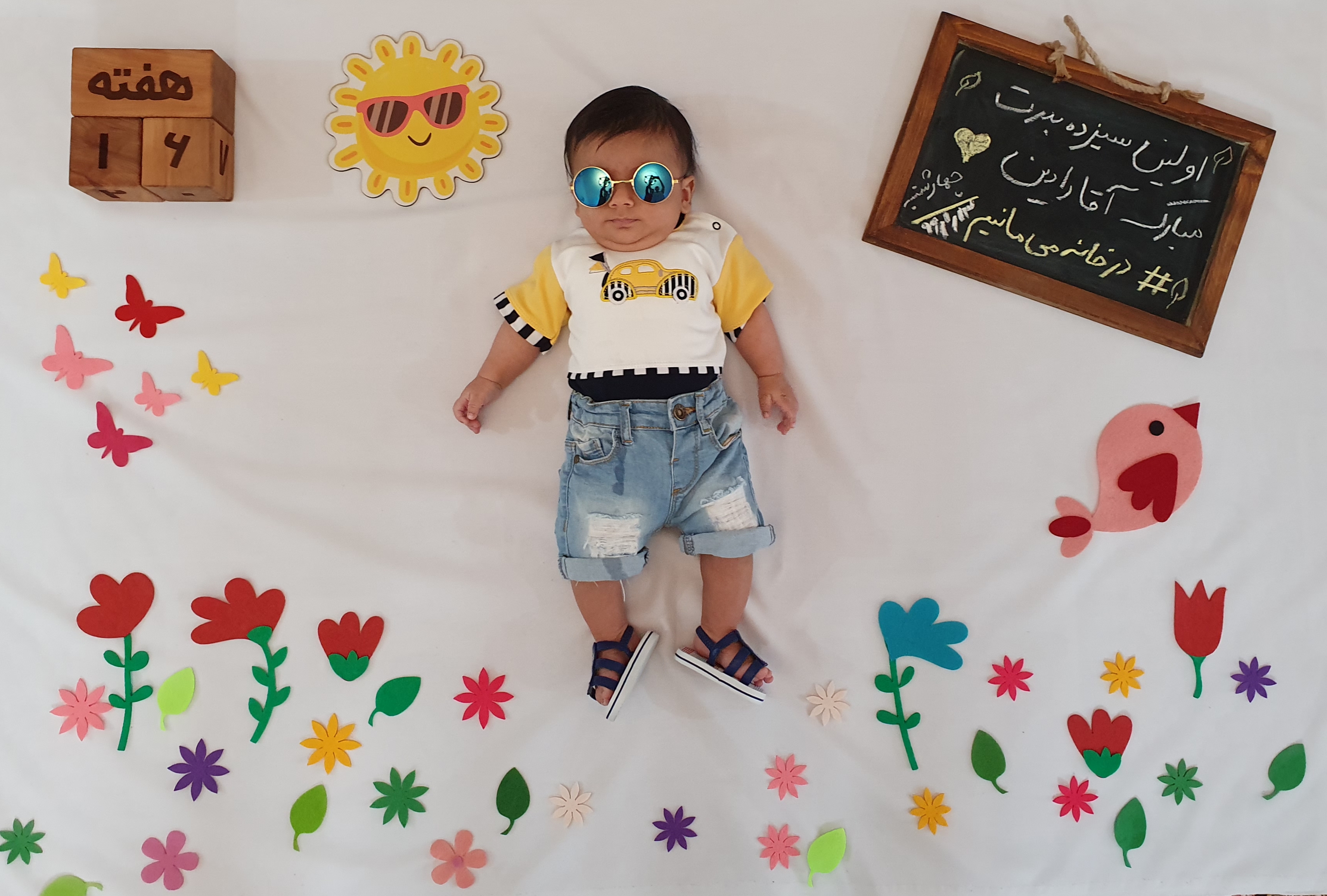 عکس سیزده بدر رادین و آیلین اسکندرزاده