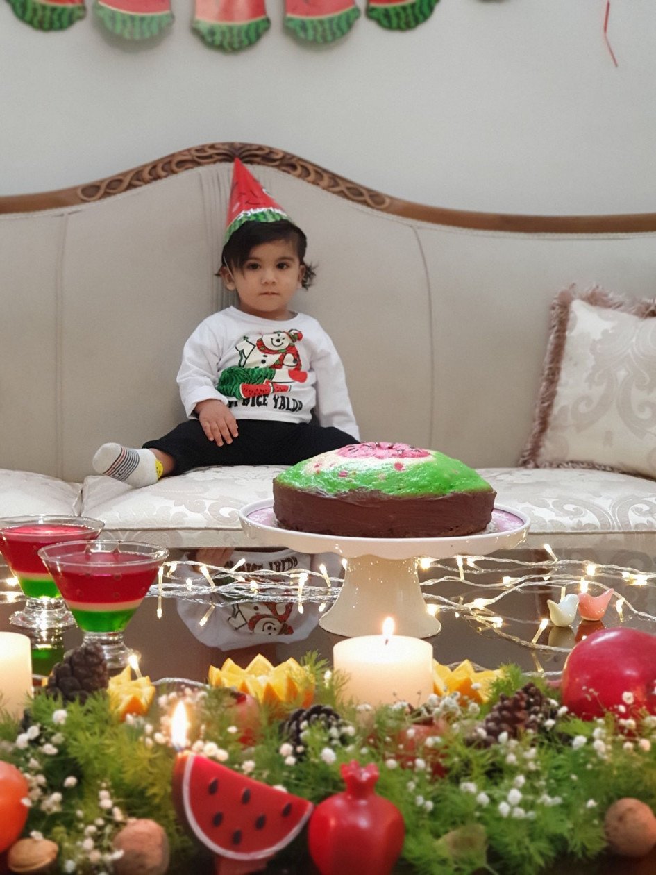 دوازده ماهگی نوزاد رادین و آیلین اسکندرزاده