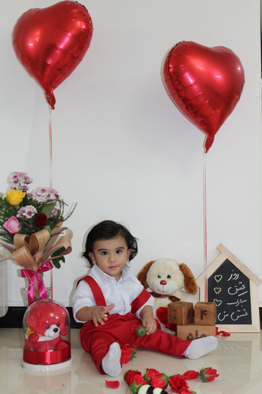 تخته سیاه آلونک رادین و آیلین اسکندرزاده