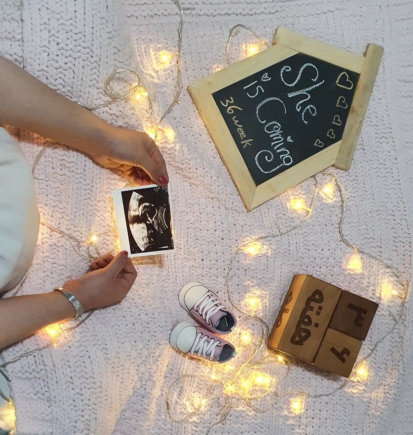 بارداری رادین و آیلین اسکندرزاده