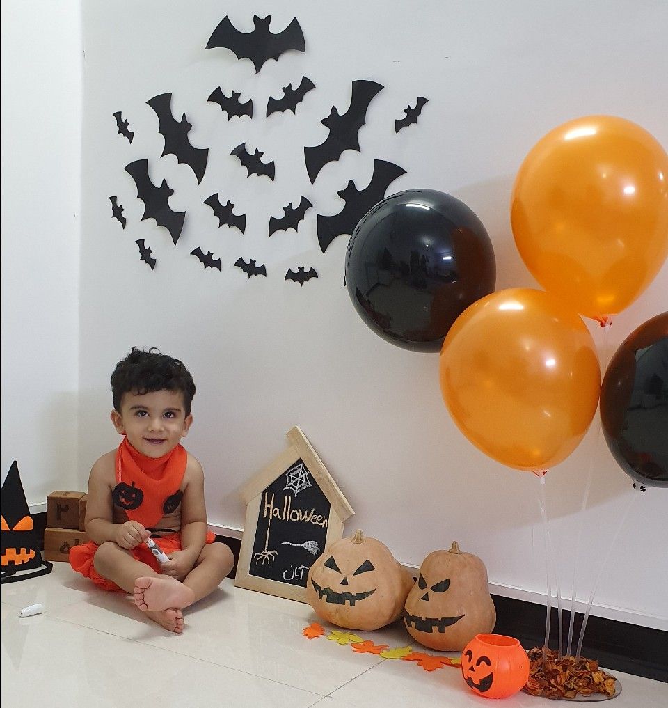 جشن هالووین کودک رادین و آیلین اسکندرزاده