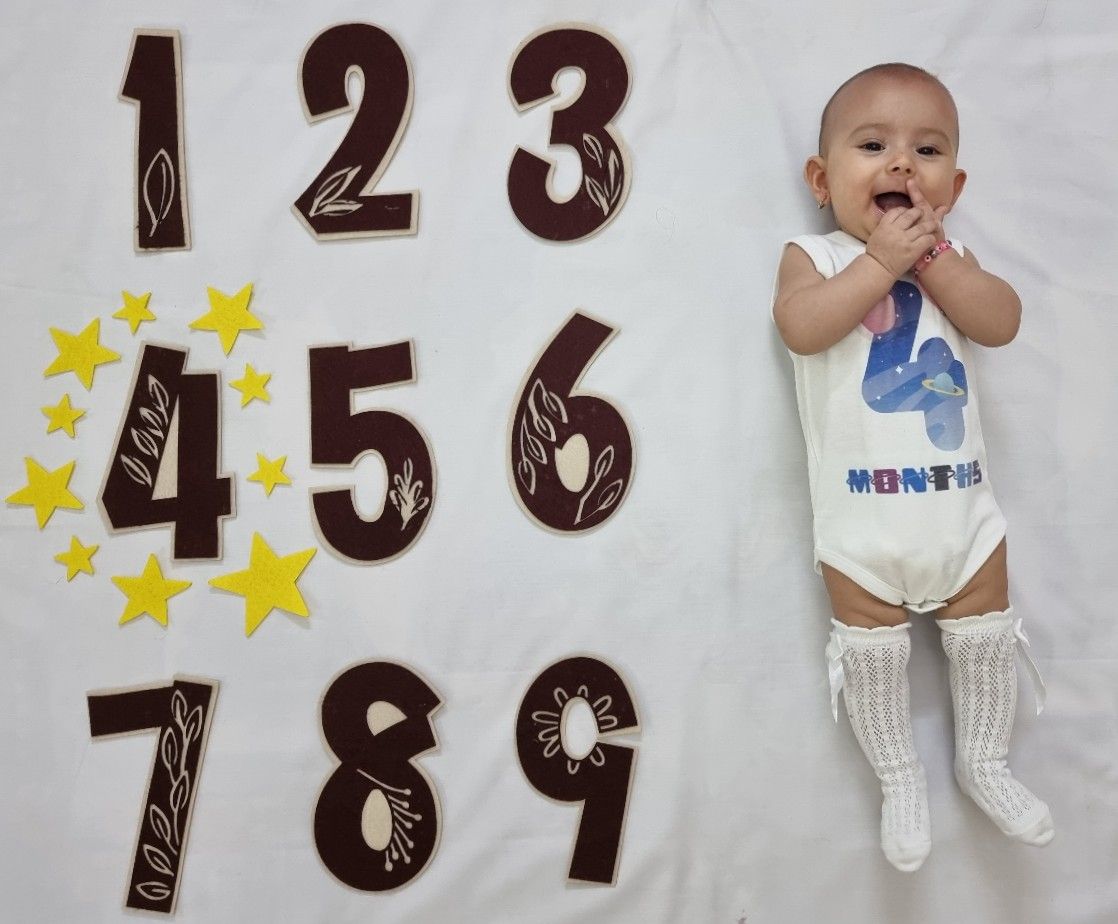 چهار ماهگی نوزاد رادین و آیلین اسکندرزاده