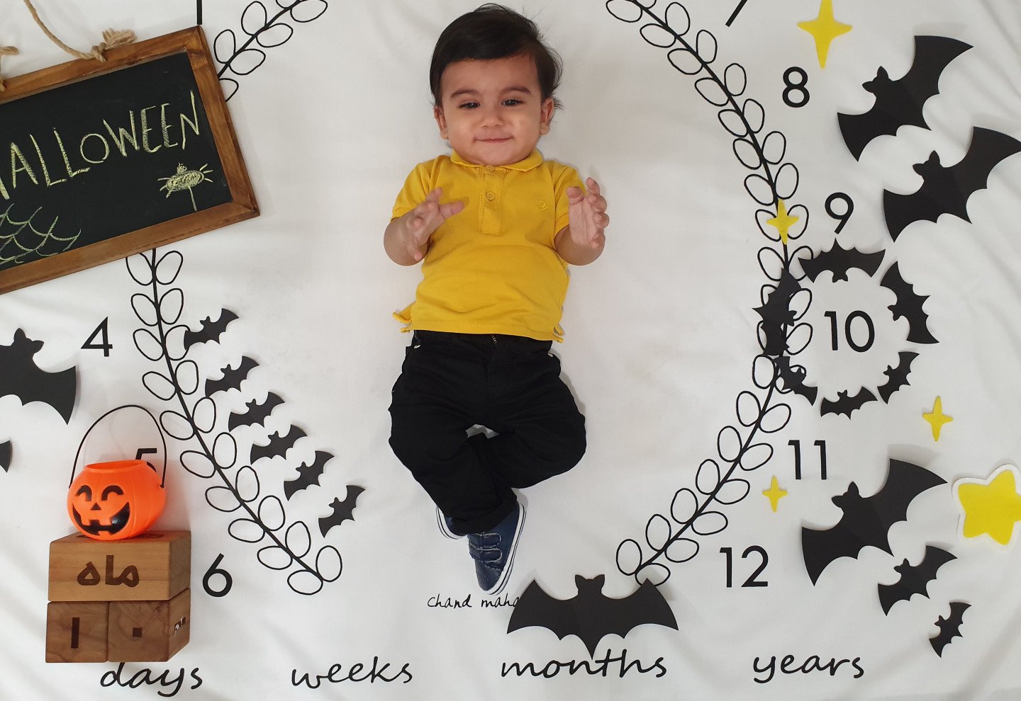 جشن هالووین کودک رادین و آیلین اسکندرزاده