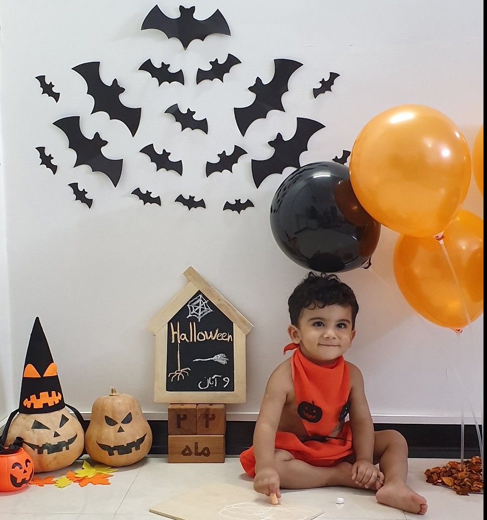 لباس عکاسی هالووین پسرانه رادین و آیلین اسکندرزاده