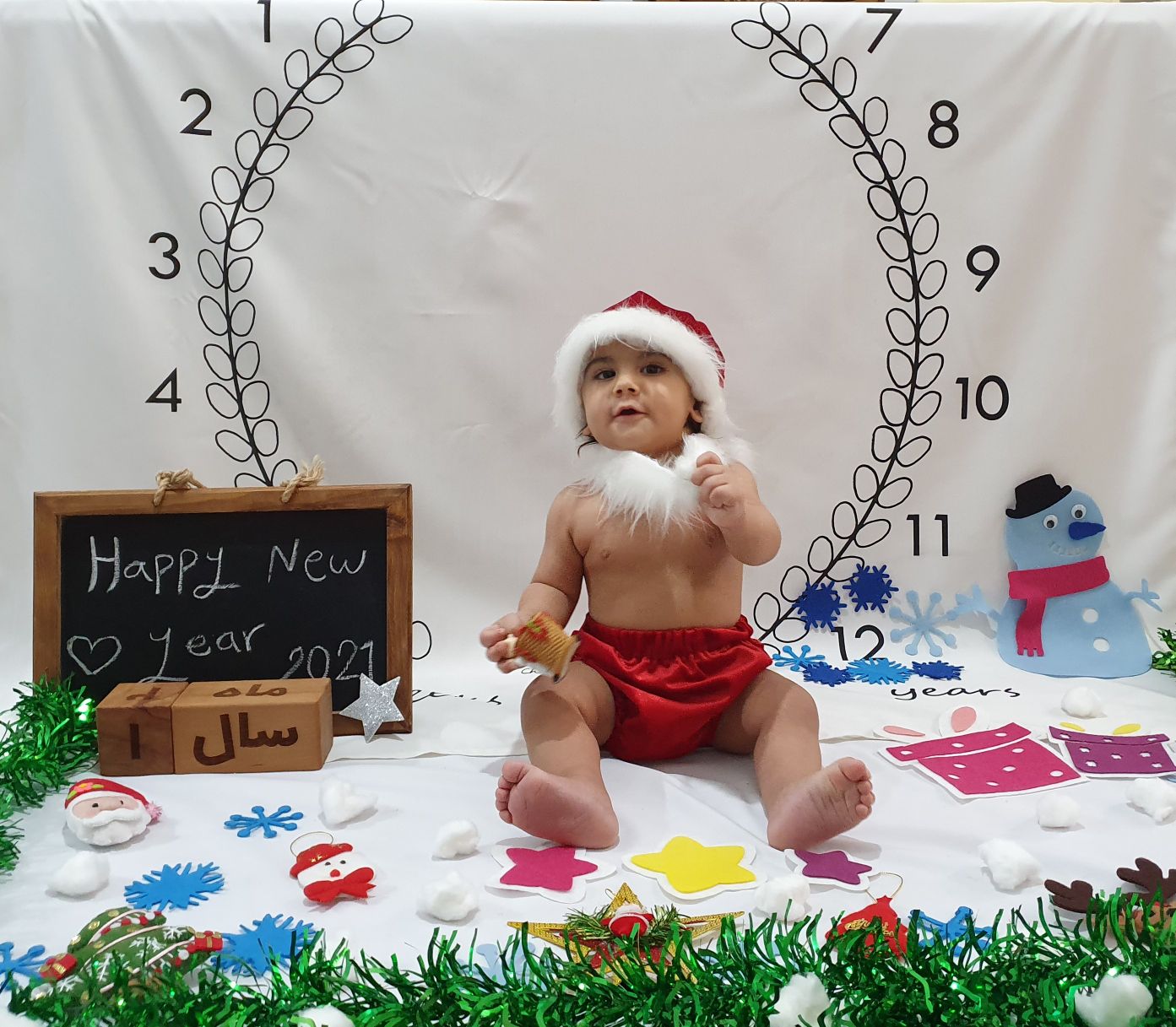 دوازده ماهگی نوزاد رادین و آیلین اسکندرزاده