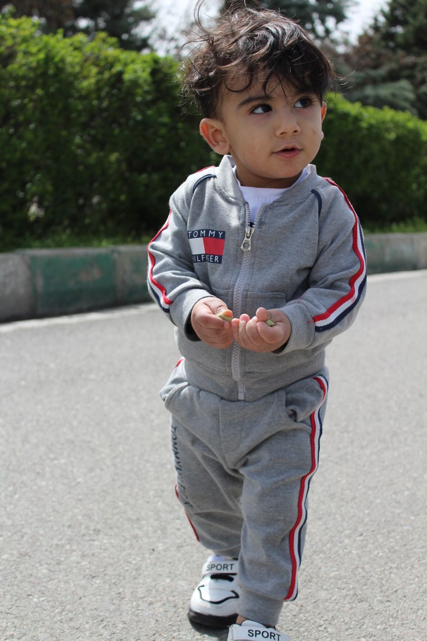 عکس اسپرت و ورزشی کودک رادین و آیلین اسکندرزاده