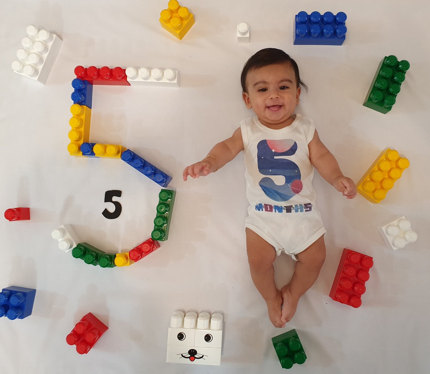 کیک ماهگرد تولد رادین و آیلین اسکندرزاده