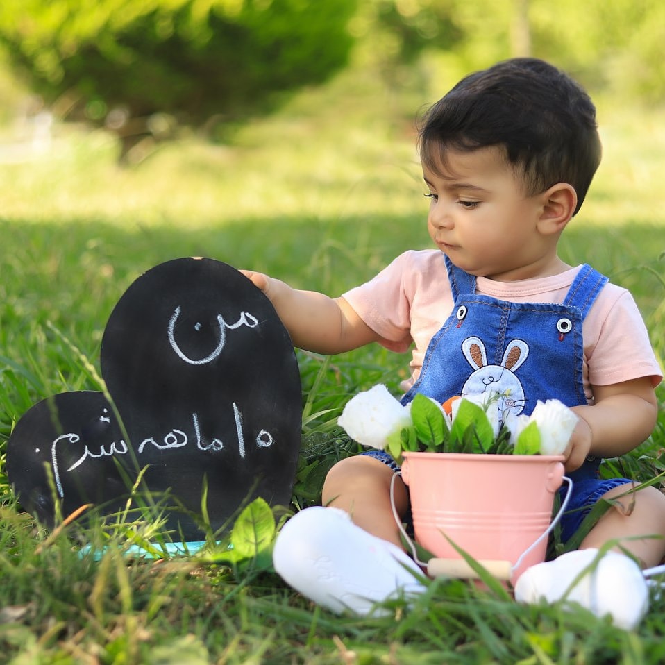 ده ماهگی نوزاد آرسام غلامی