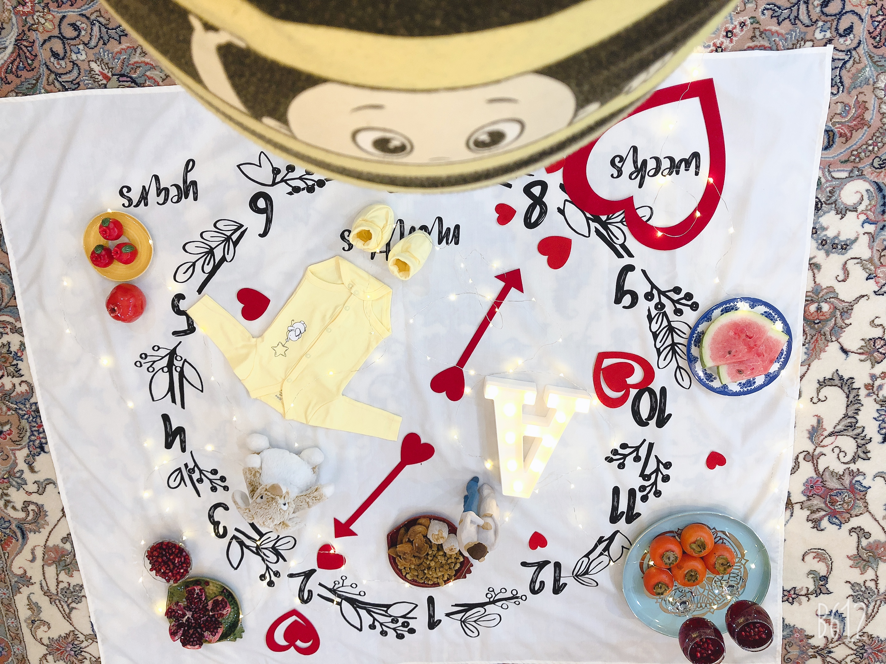 ماه هفتم بارداری آرش حیدری