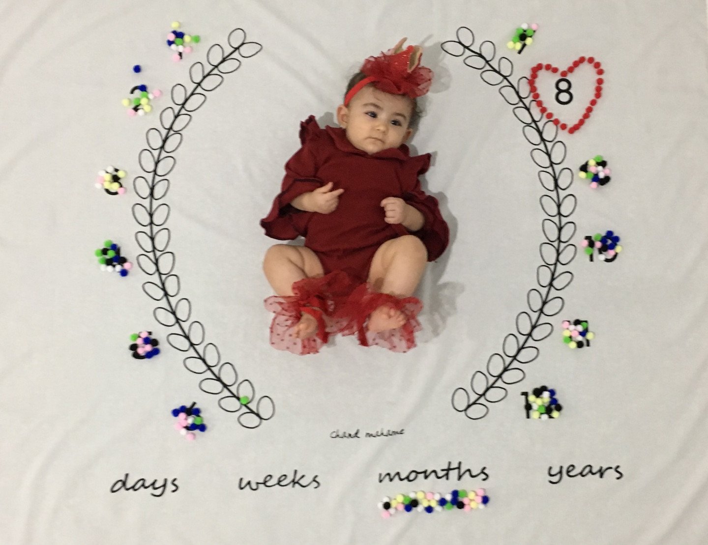 هشت ماهگی من همتا حسن بابایی