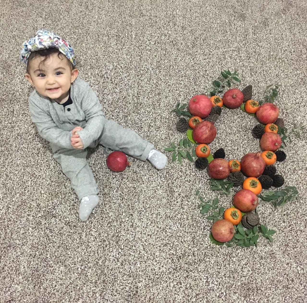 نه ماهگی نوزاد همتا حسن بابایی