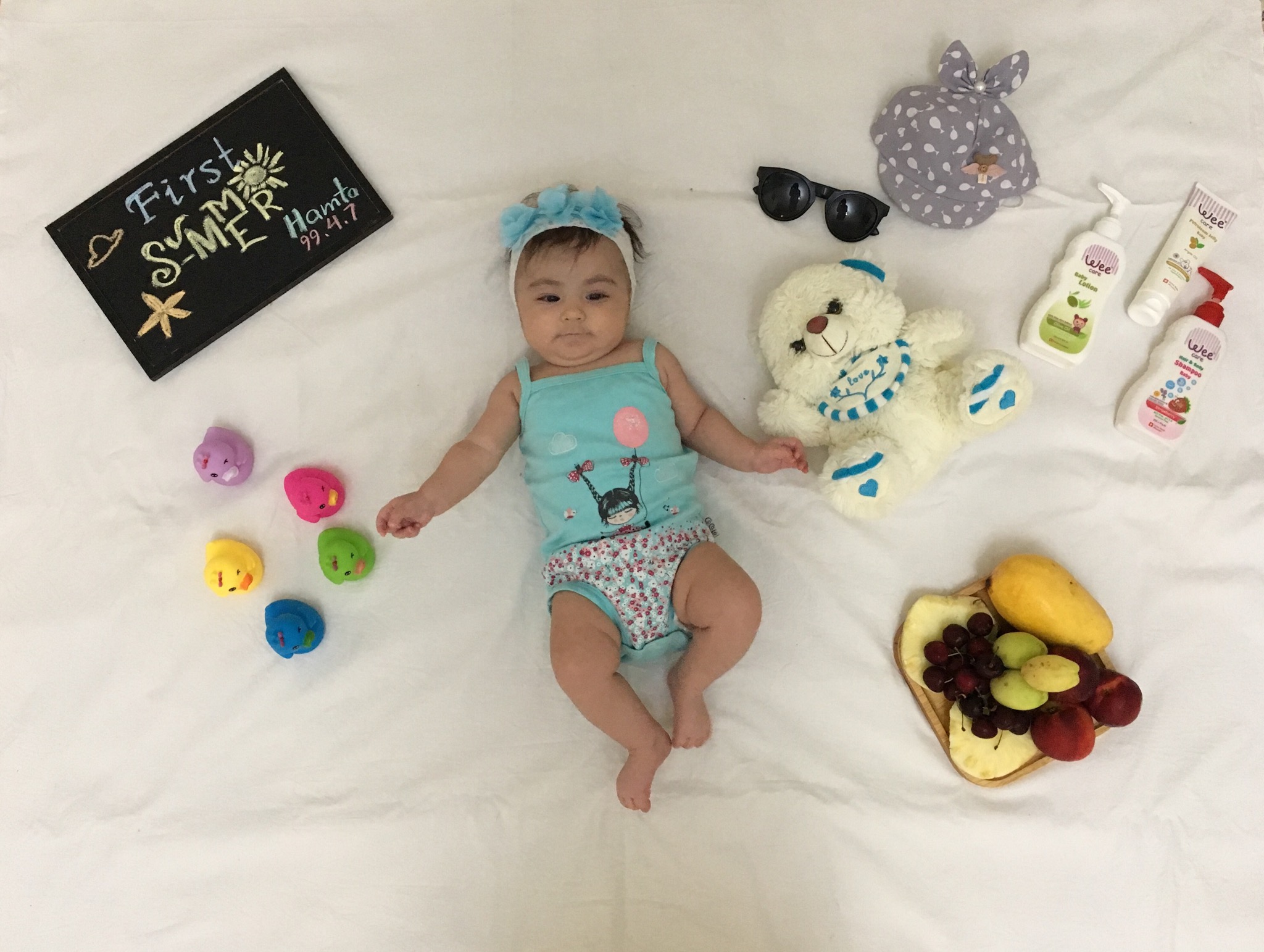 تم عکس تابستانی کودک همتا حسن بابایی