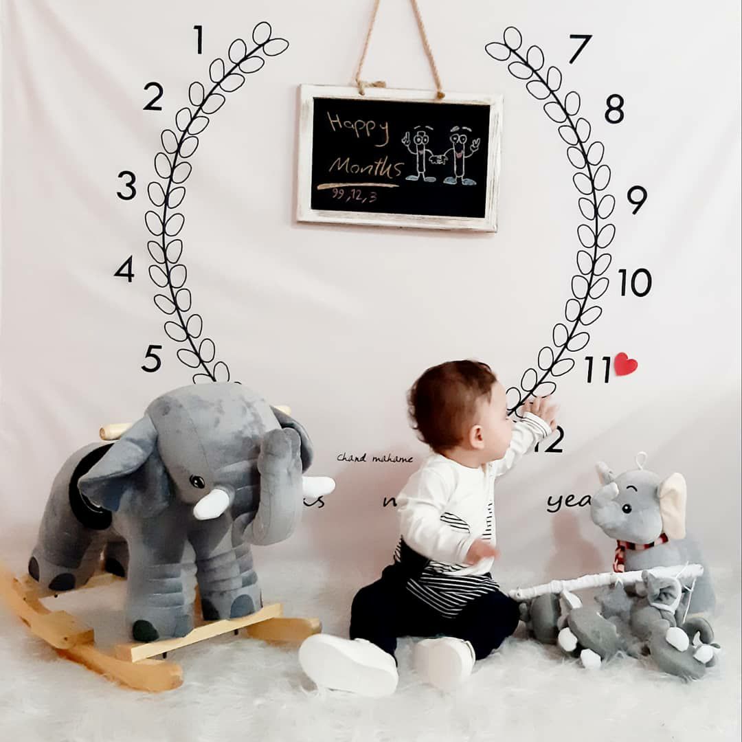 پارچه ماه شمار طرح شاخه زیتون آراد اکبرزاده