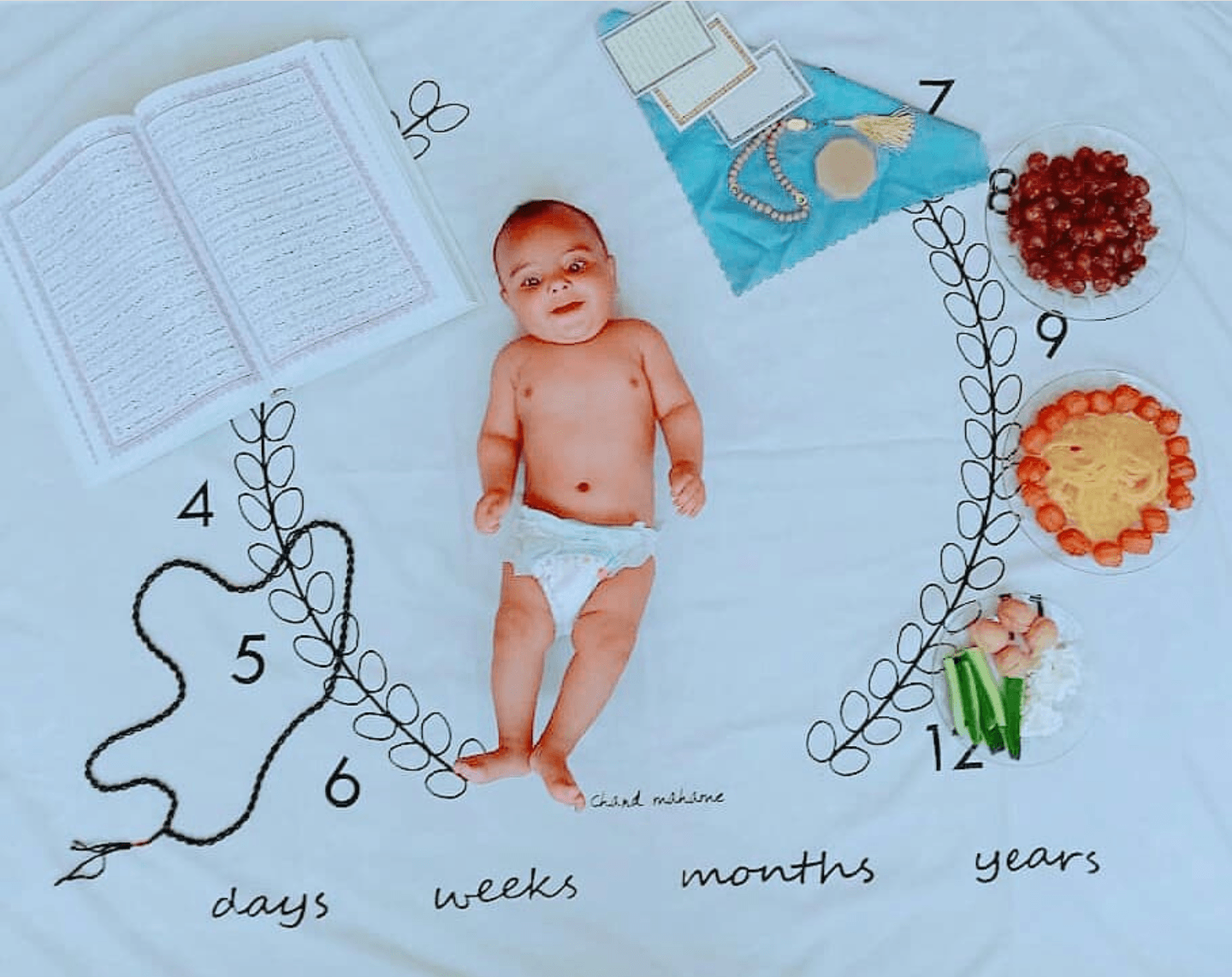 پنج ماهگی نوزاد آدریان آزادیان