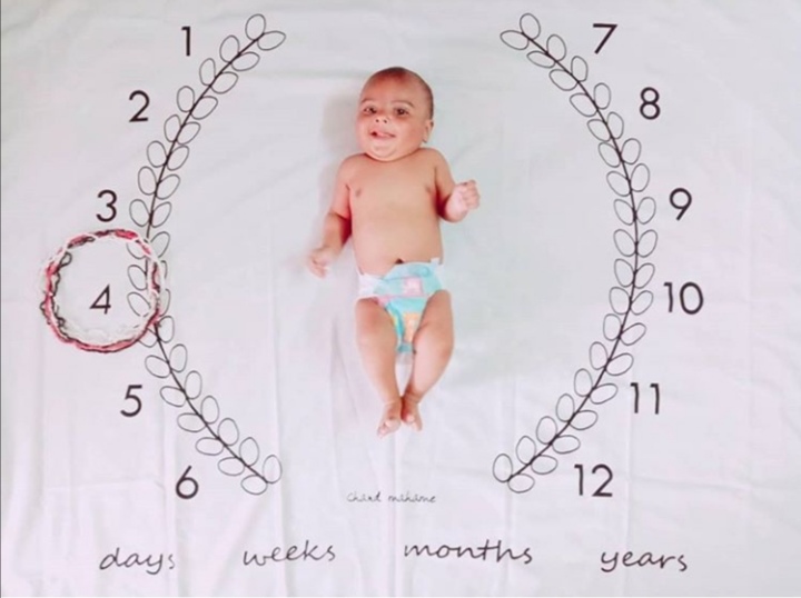 چهار ماهگی نوزاد آدریان آزادیان