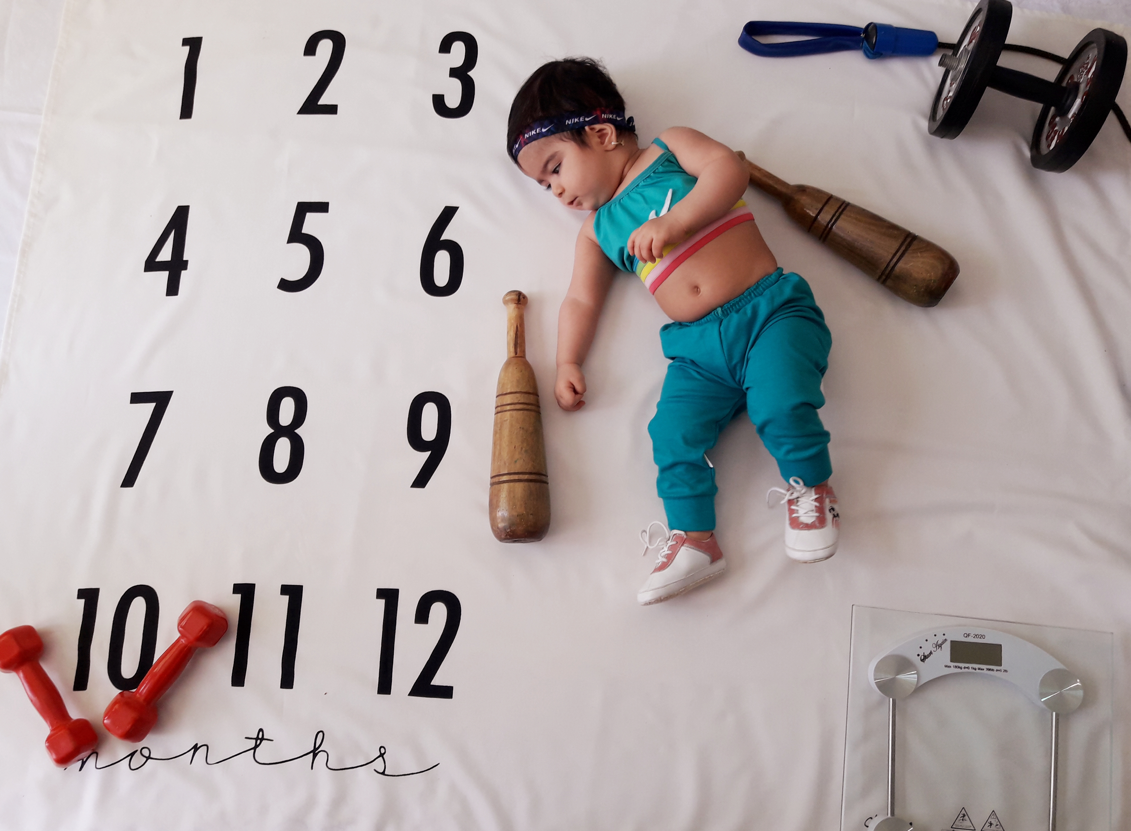 ده ماهگی نوزاد سلین