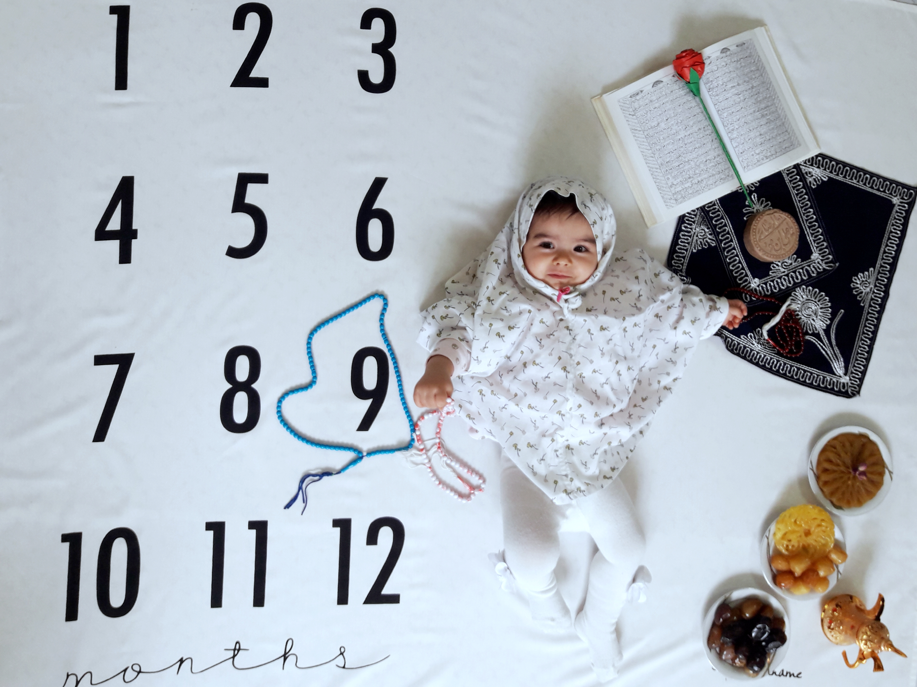 نه ماهگی نوزاد سلین