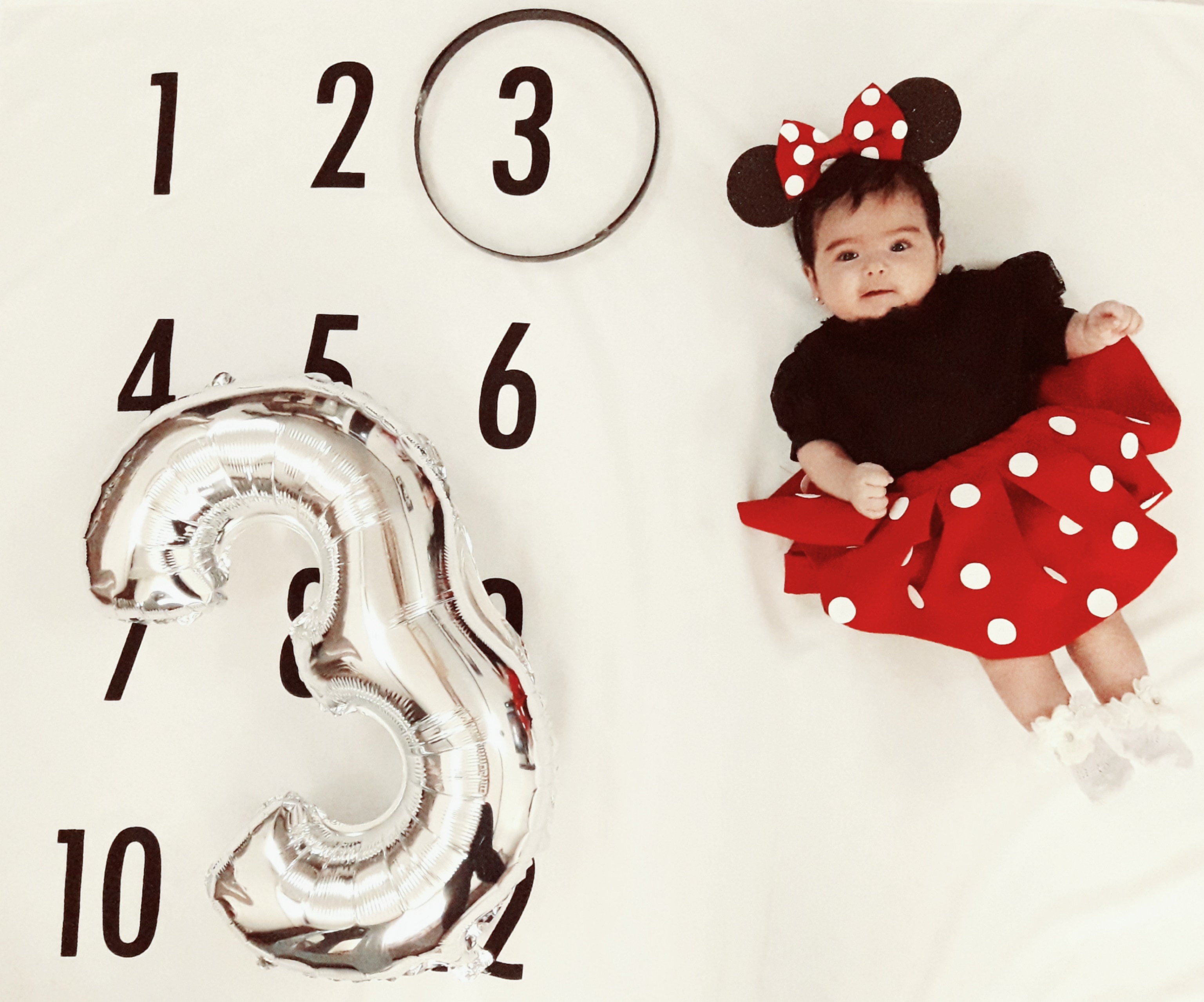 سه ماهگی نوزاد سلین