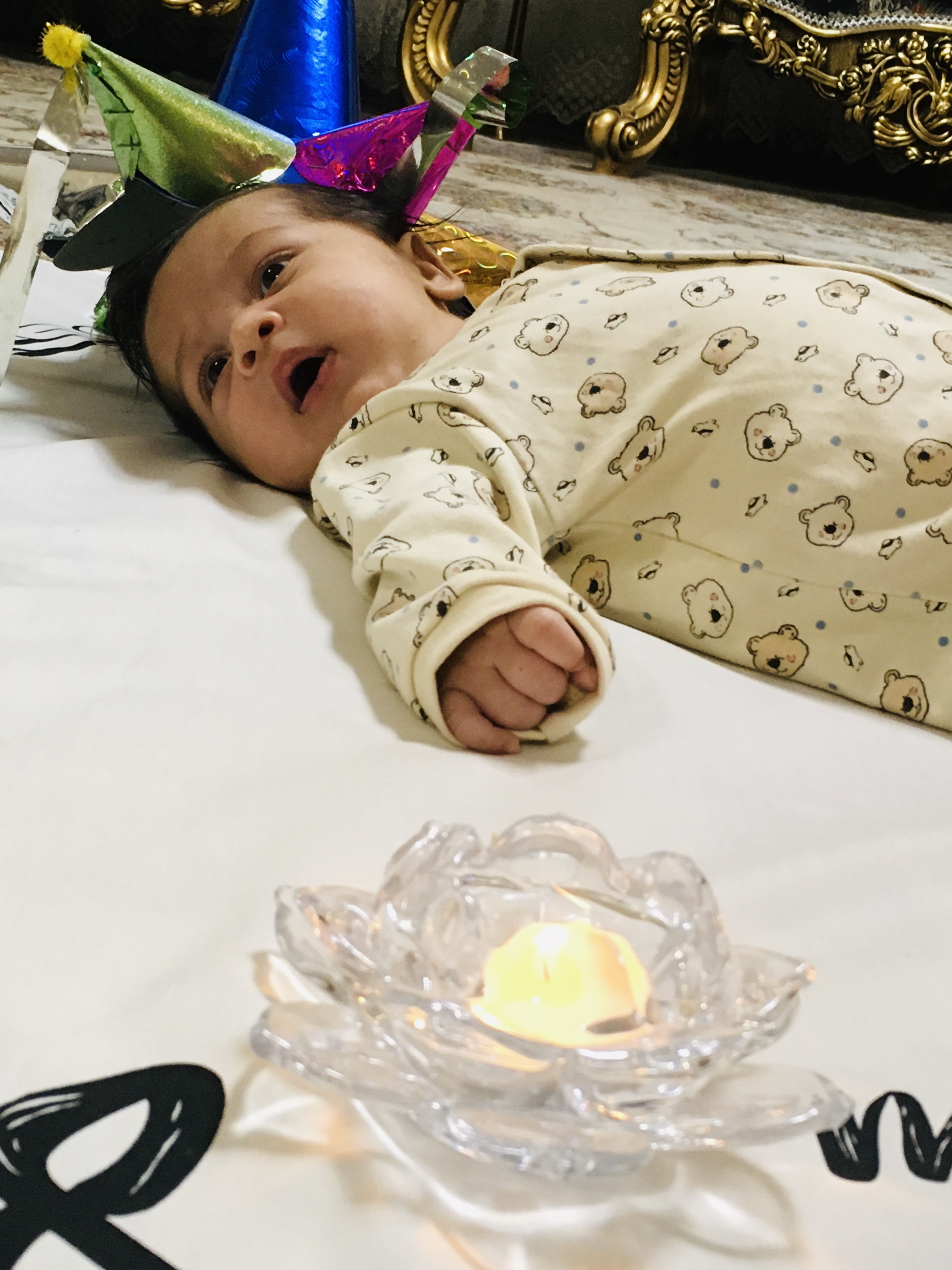 اولین خنده نوزاد رادین اینانلو