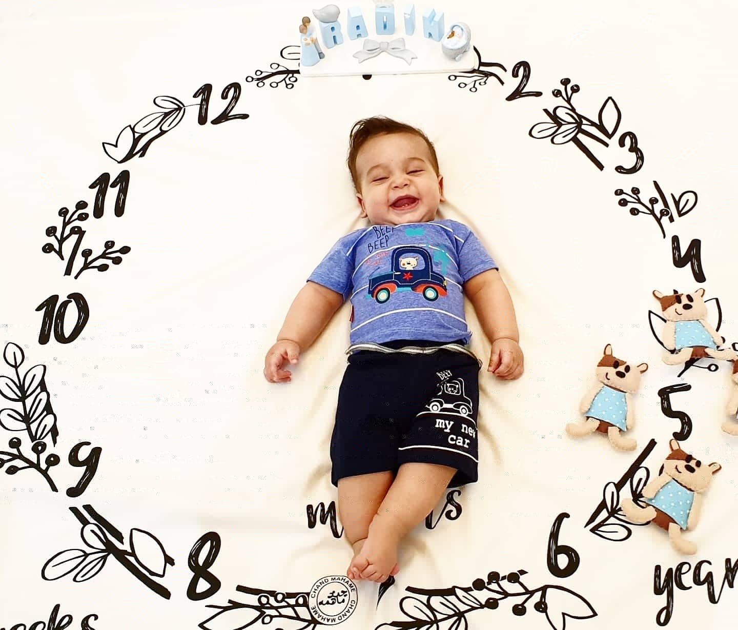 دوازده ماهگی نوزاد رادین اینانلو