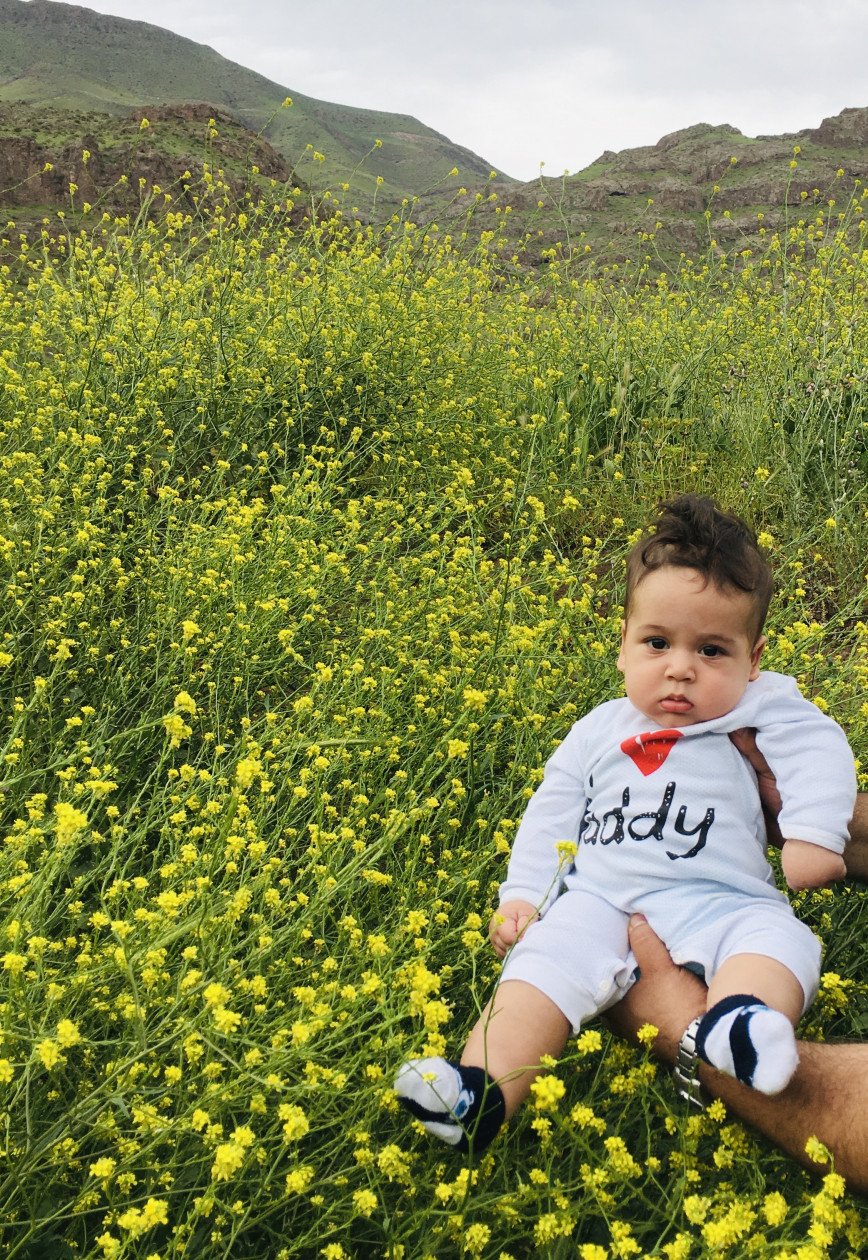 شروع غذای کمکی رادین اینانلو