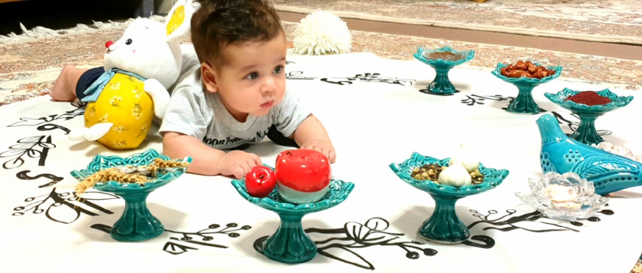 غلتیدن نوزاد رادین اینانلو