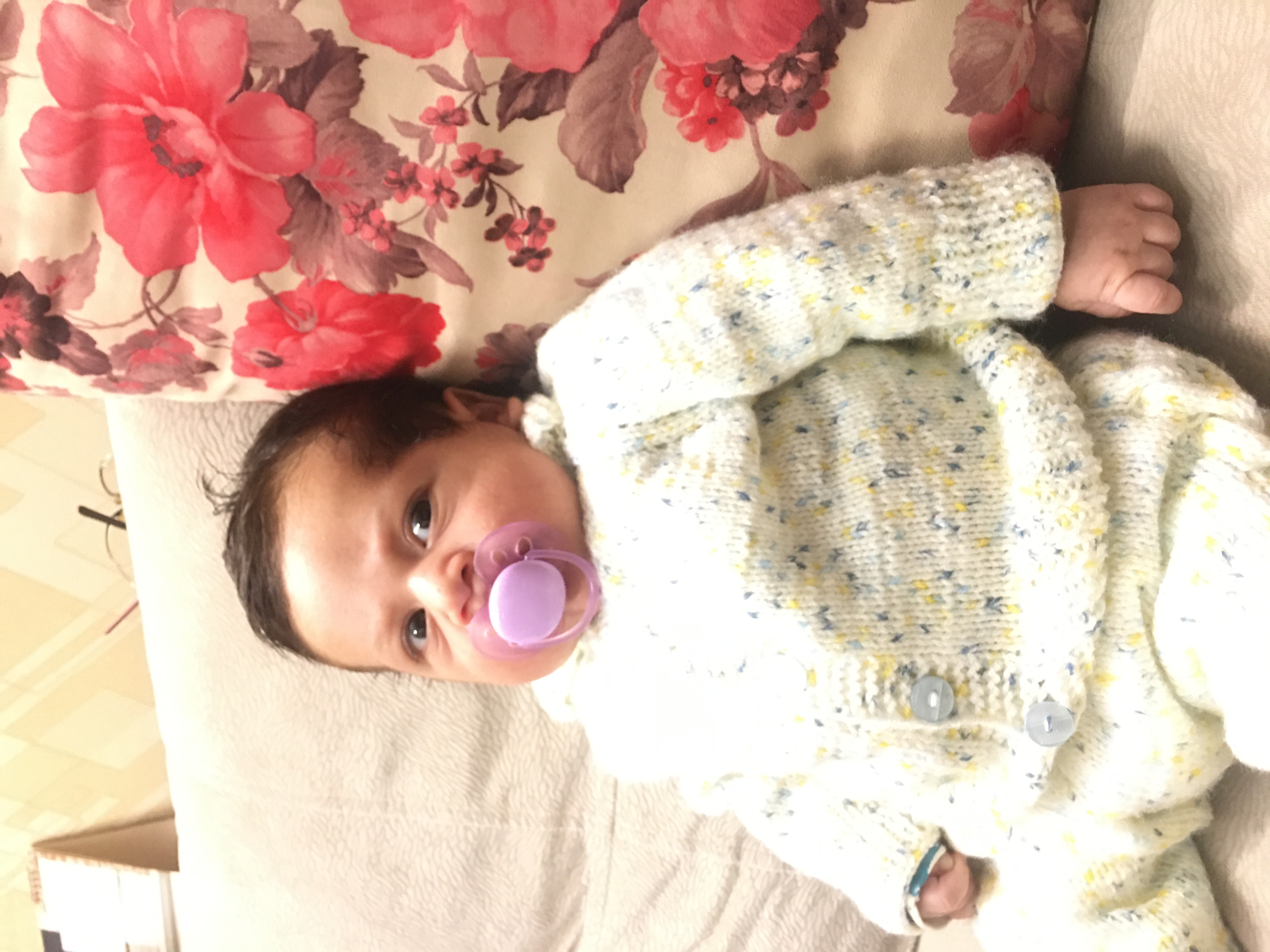 اولین خنده نوزاد رادین اینانلو