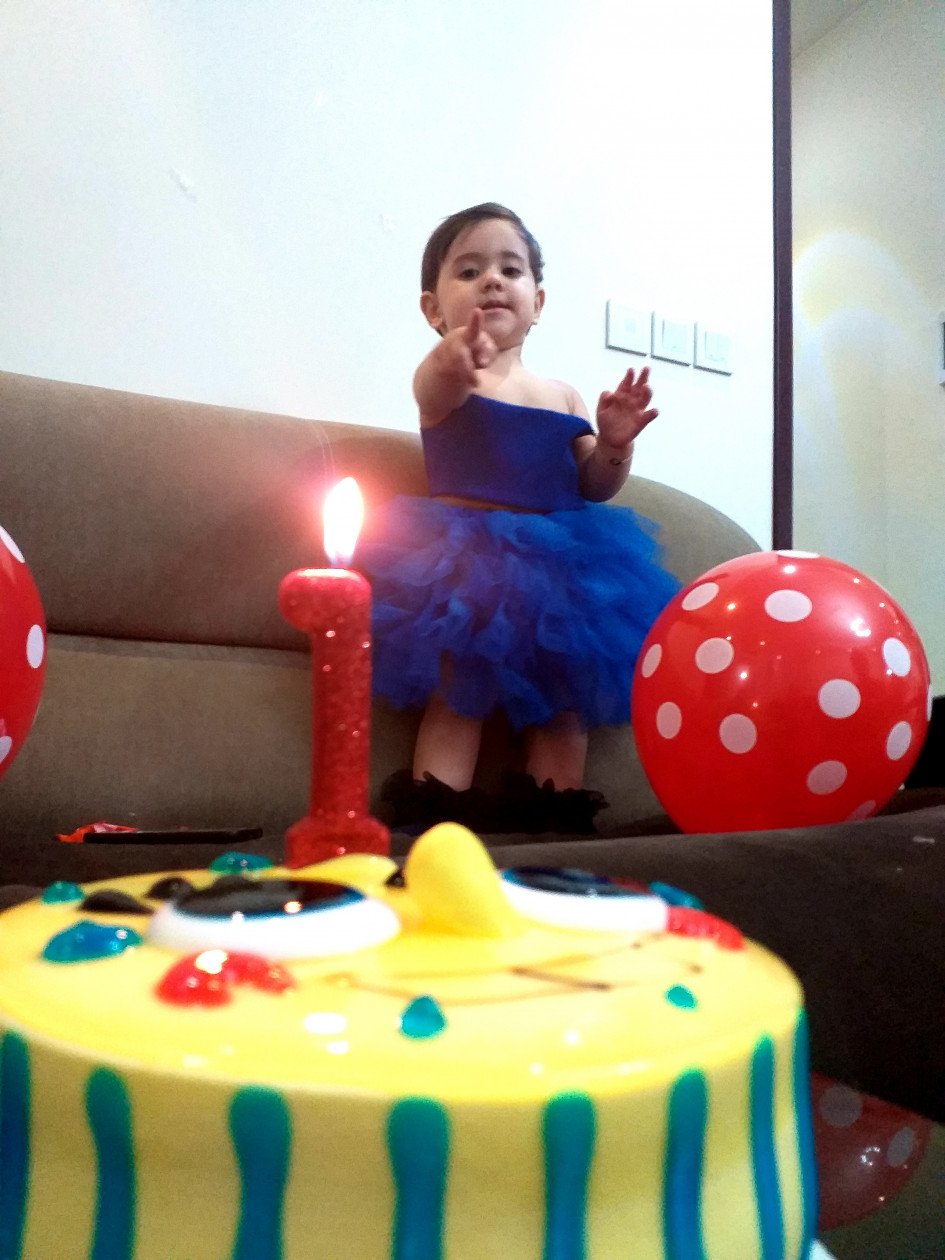 تولد یک سالگی کودک نفس قاسمی سپرو