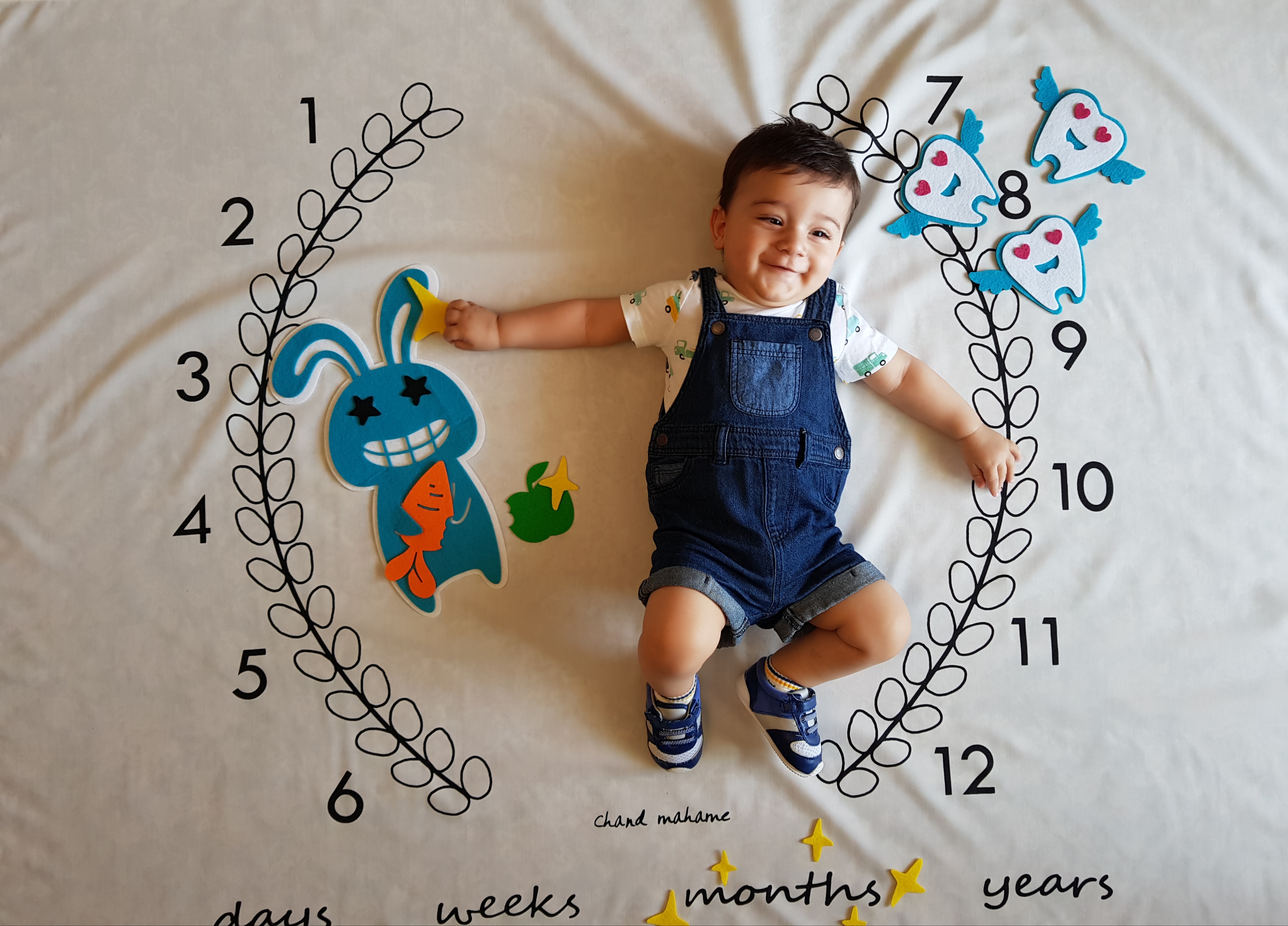 هشت ماهگی نوزاد سید آرش غفاری