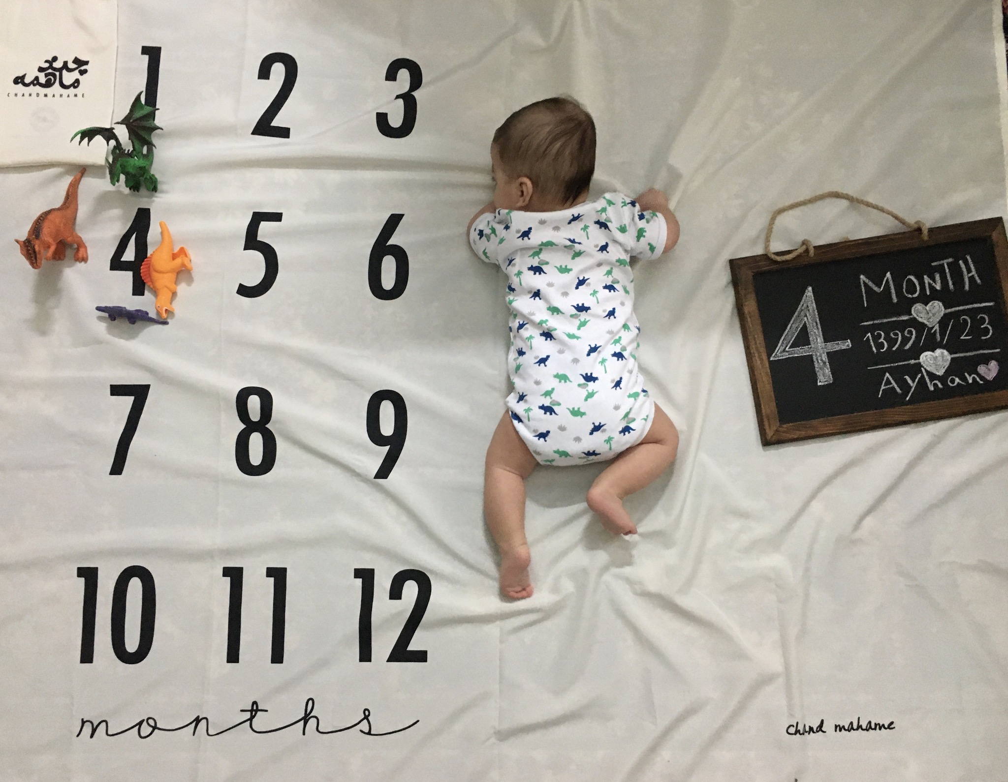 غلتیدن نوزاد آیهان محققی