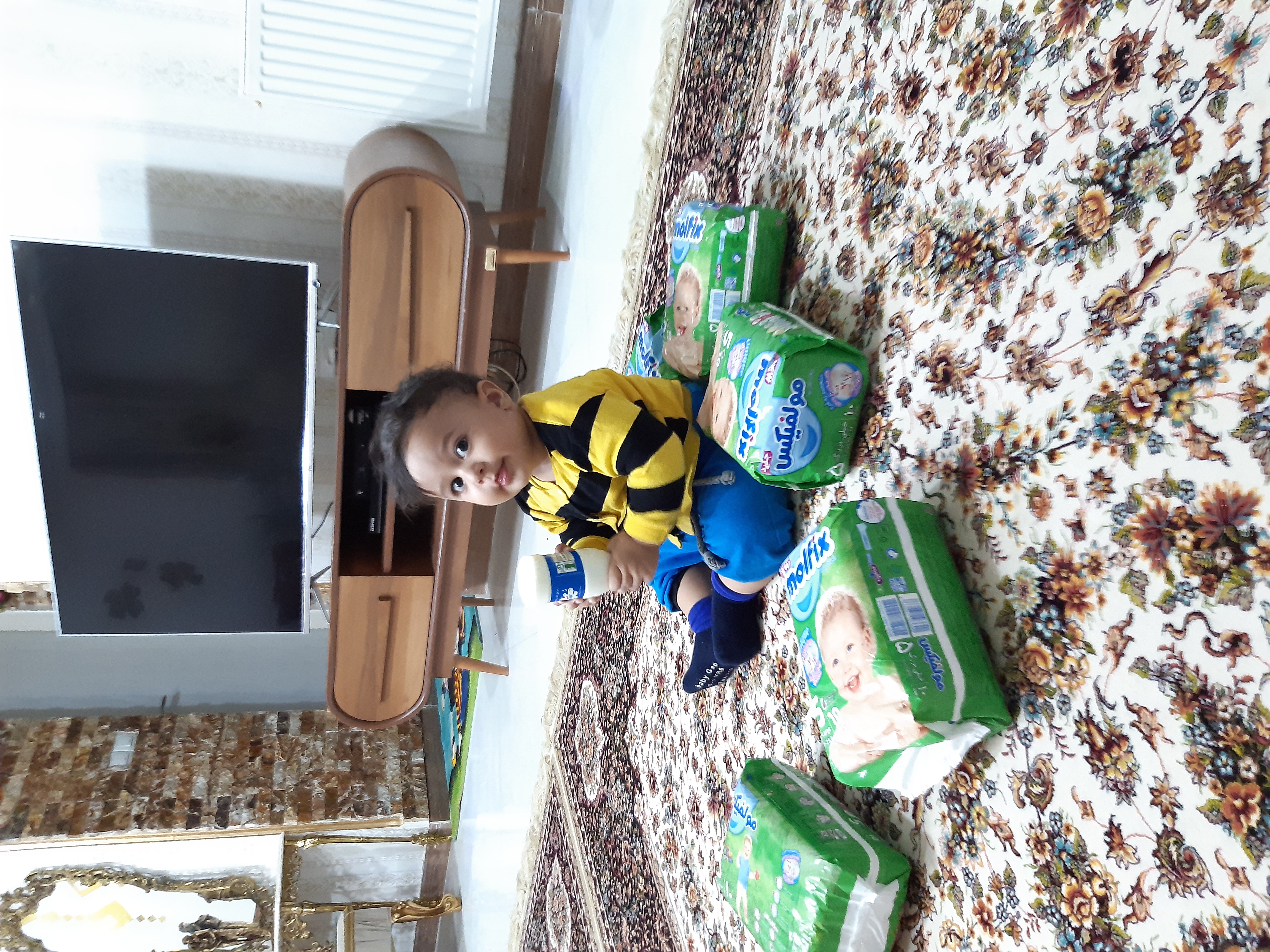 دوازده ماهگی نوزاد پارسا اخلاقی مهر