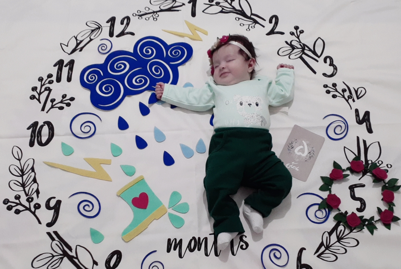 چهار ماهگی نوزاد آدرینا قلی پور