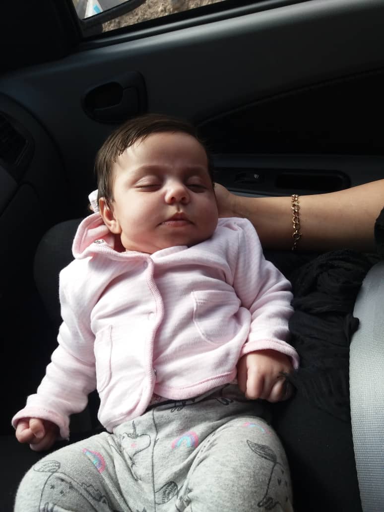 تم عکس زمستانی نوزاد باران باقری پژو